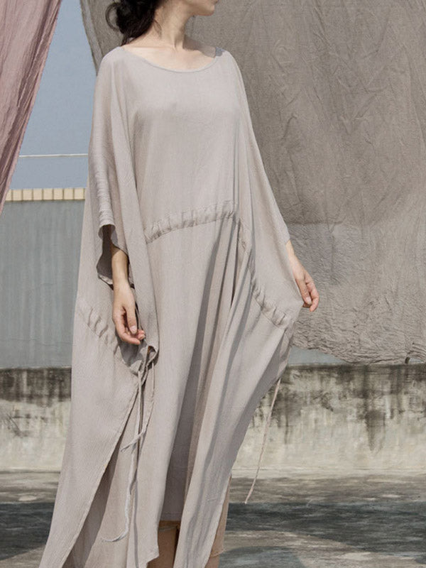 Original Drawstring Elasticity Waist Dress
