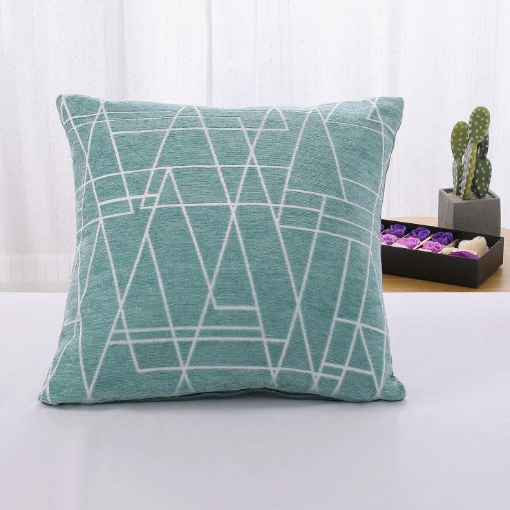 Geometric Line Print Pillowcase