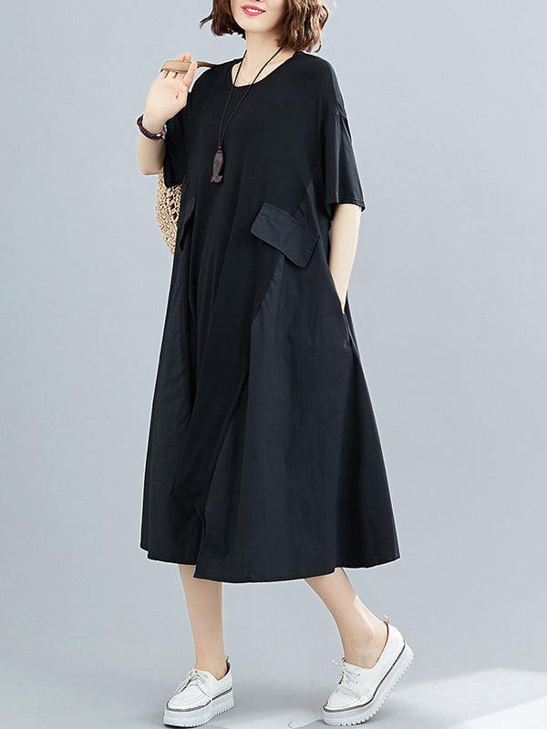 Original Irregularity Split-Joint Dress