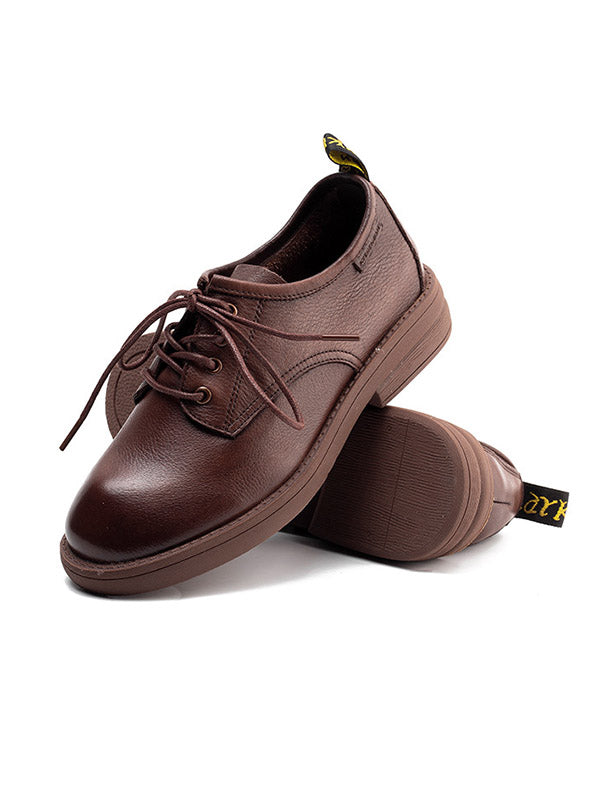 Original Flat Heel Leather Shoes