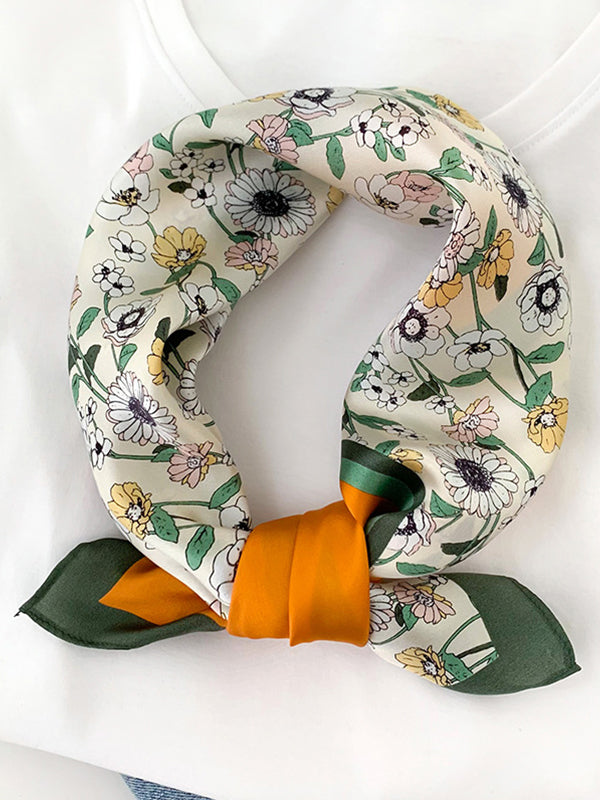 Simple Paint Mulberry Silk Scarf