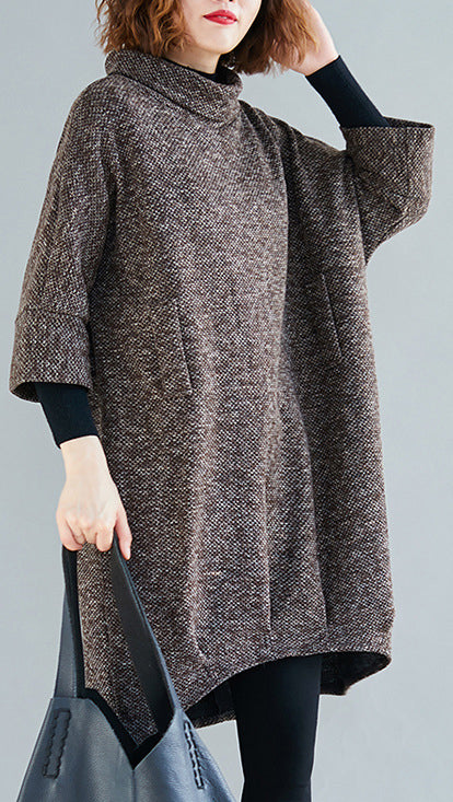 Plus Size Knitted Loose Dress