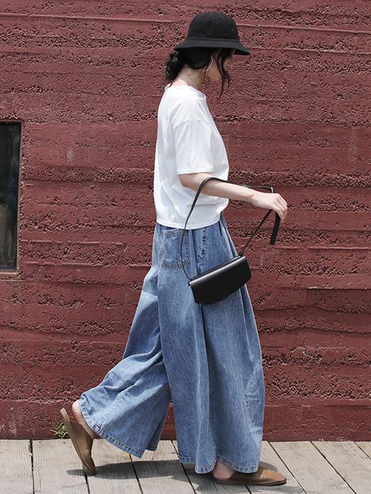 Cotton Original Loose Wide Leg Pants