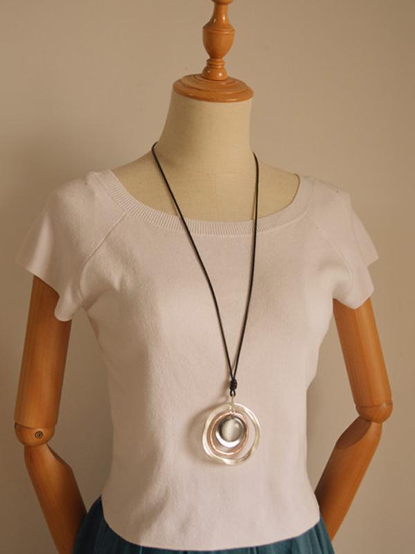 Elegant Multiple Loops Necklace