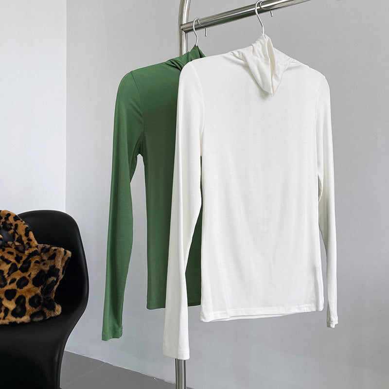 Casual Comfortable Turtleneck T-Shirt