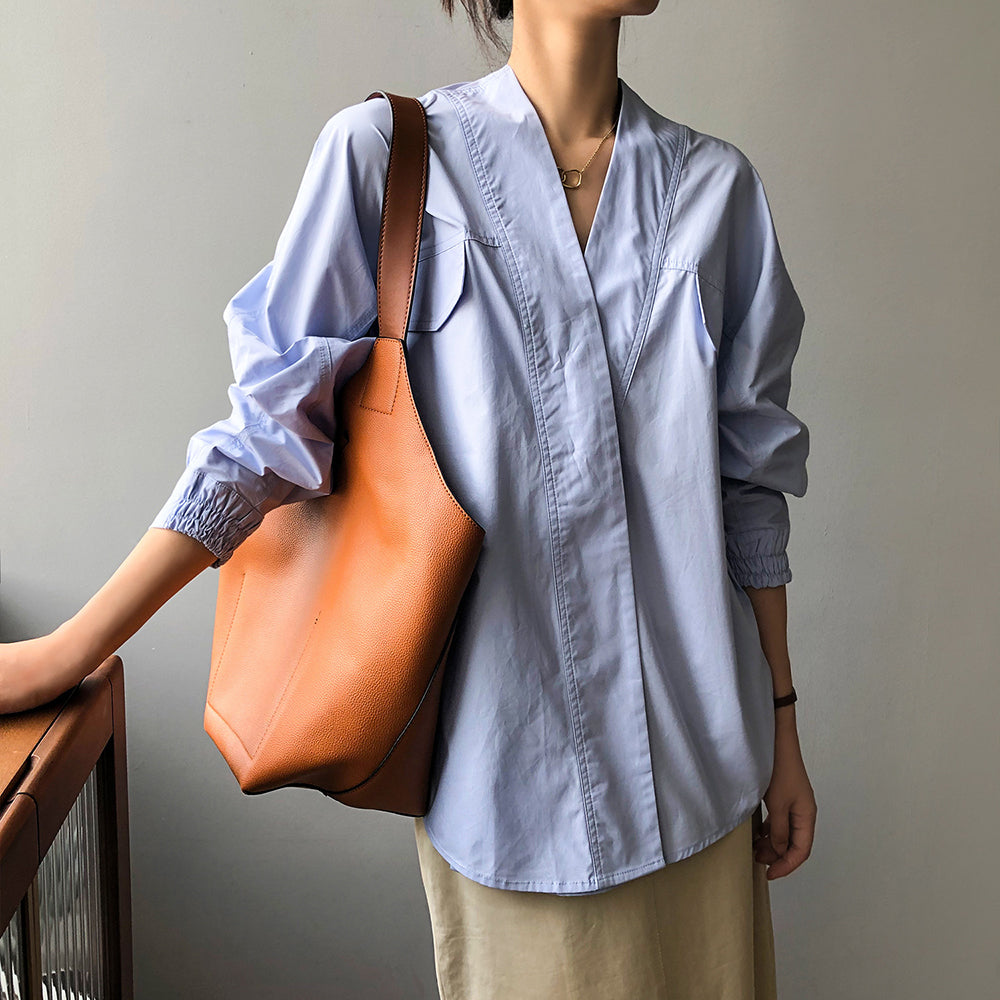 Loose Casual Half Sleeve Shirt