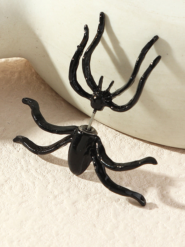 Alternative Exaggerated Spider Earrings