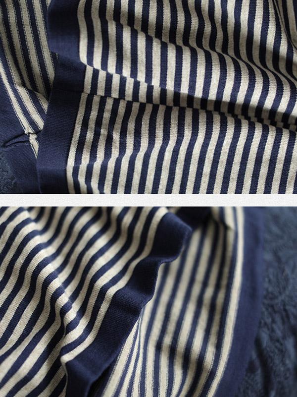 Casual Striped Light Knitting Tops