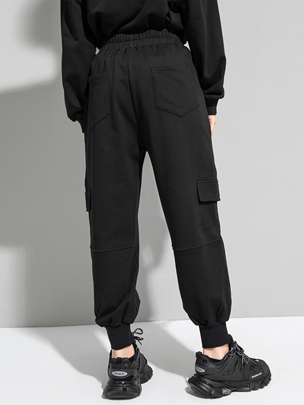 Original Zipper Split-Joint Hip-Hop Casual Harem Pants