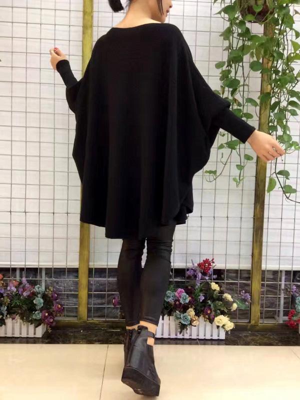 Loose Big Batwing Sweater