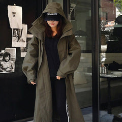 Loose Casual Mid-Length Coat