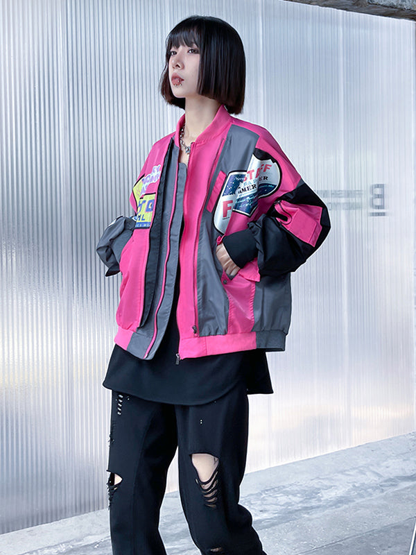 Street Style Printed Stylish Outwear