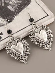Vintage Gothic Crow Beak Earrings