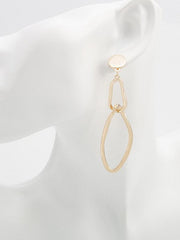 New Succinct Geometry Long Earring