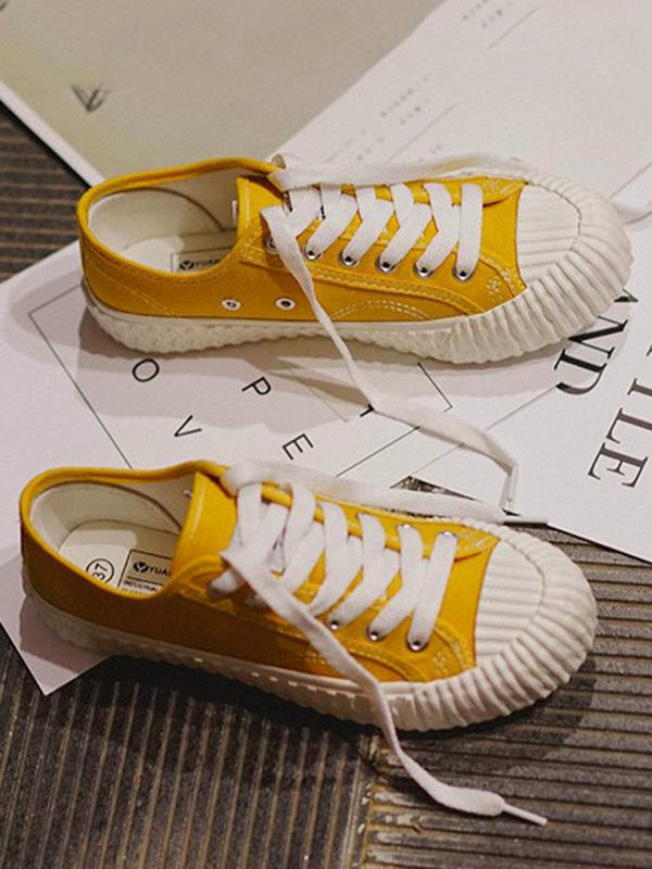 Low Top Canvas Sneakers