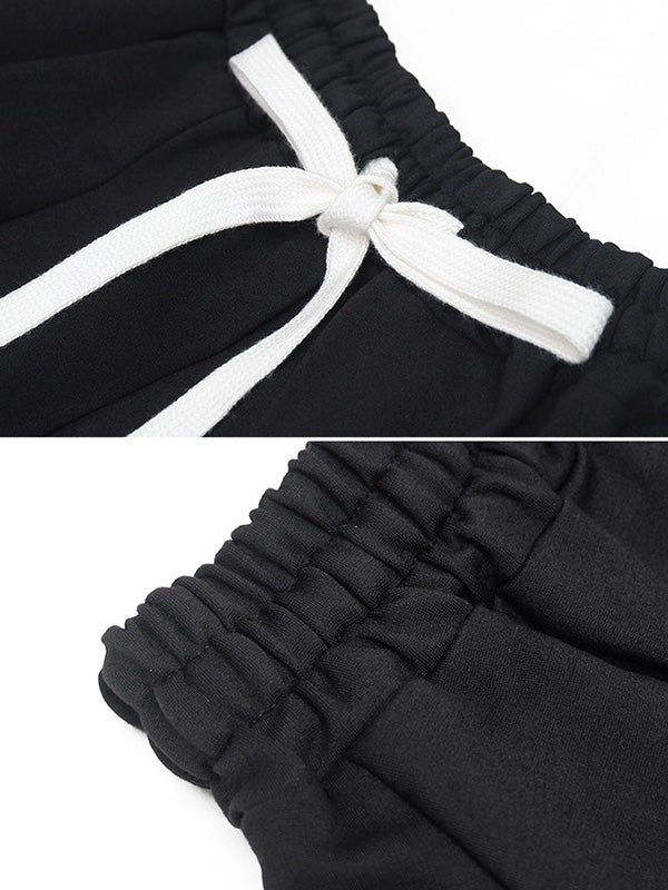 Original Solid Irregularity A-Line Skirt