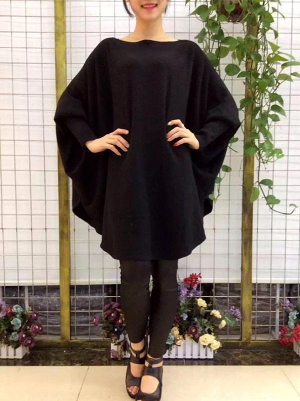 Loose Big Batwing Sweater