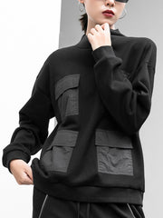 Women Round Neck Pullover Sweatshirt