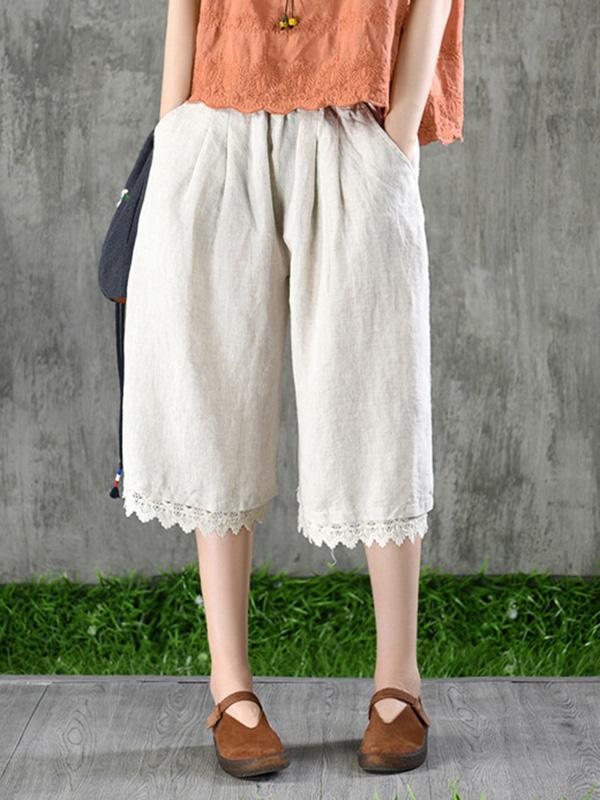 Casual Linen Five Pence Pants