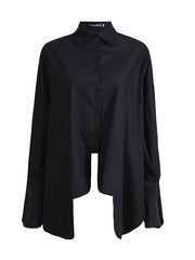 Irregular Loose Long Sleeve Shirt