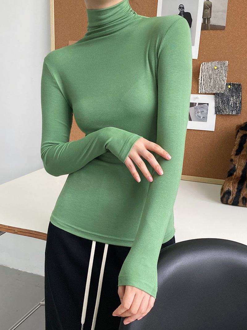Casual Comfortable Turtleneck T-Shirt