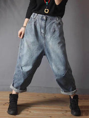 Loose Jean Harem Pants