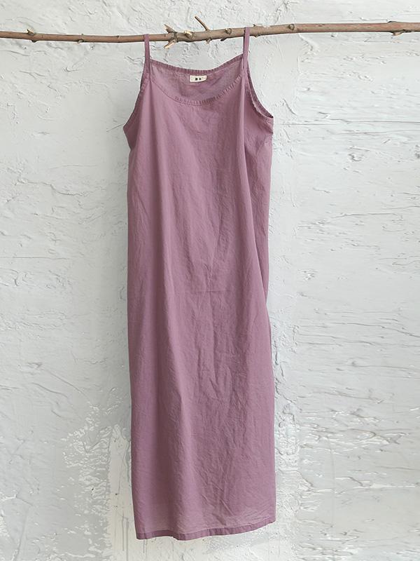 Casual Cotton Slip Dress