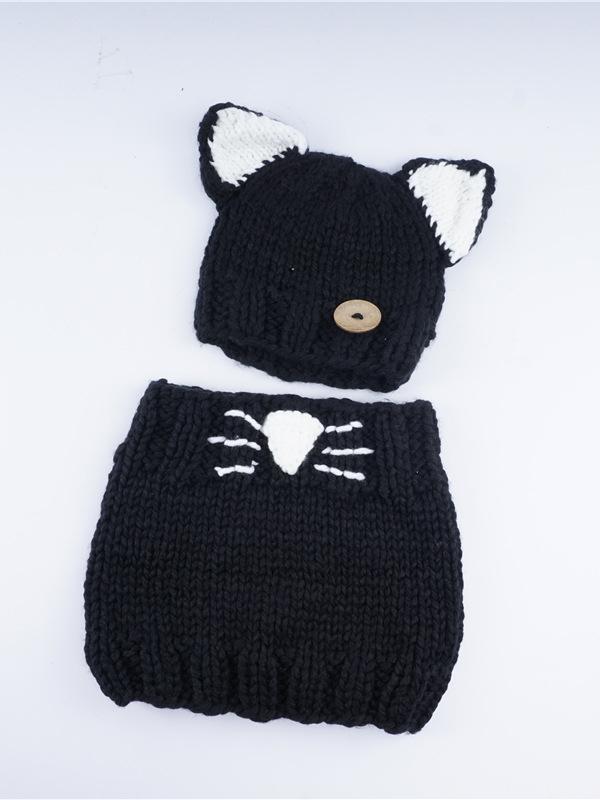 Handmade Cat Feature Scarf&Hat Accessories