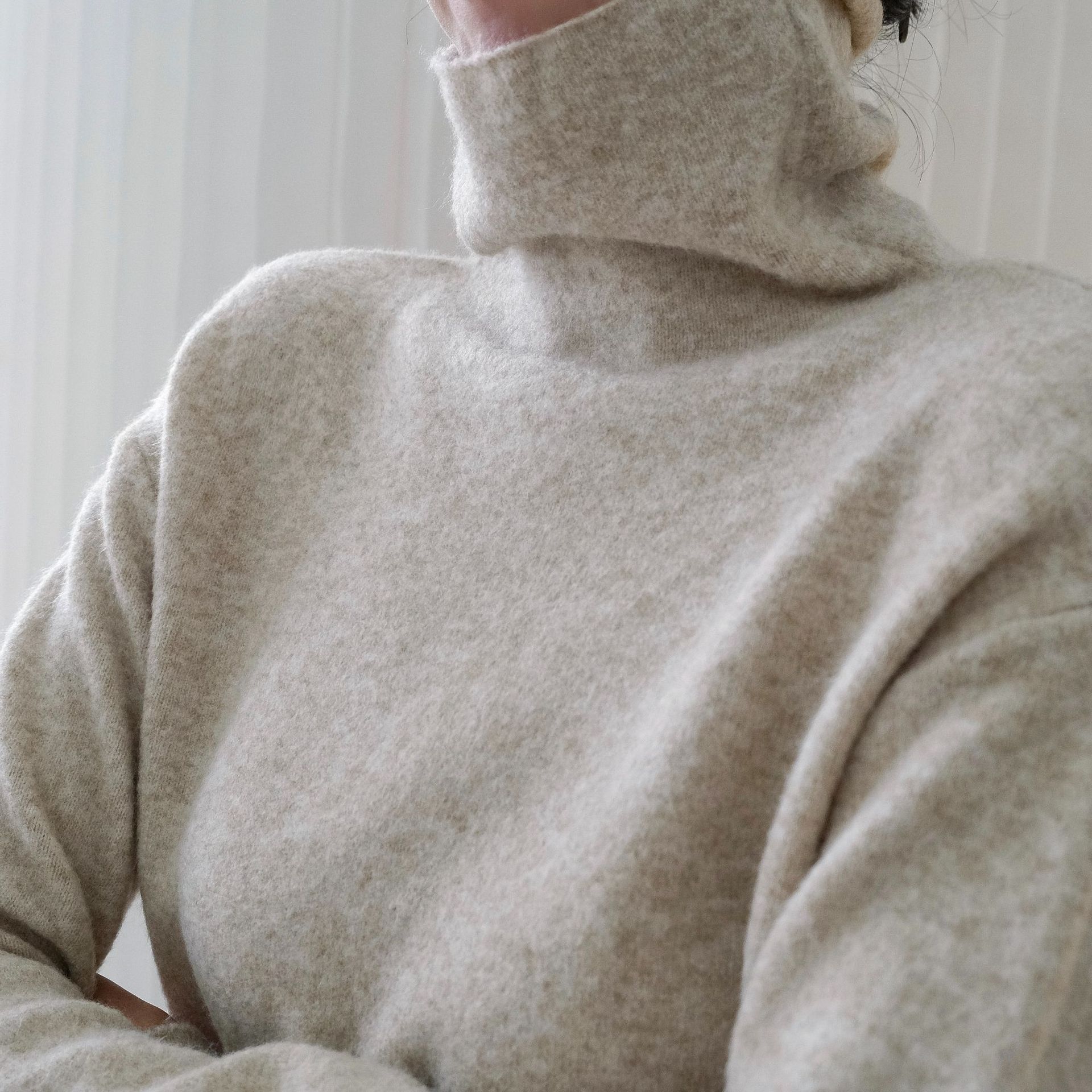 Casual Comfortable Turtleneck Sweater