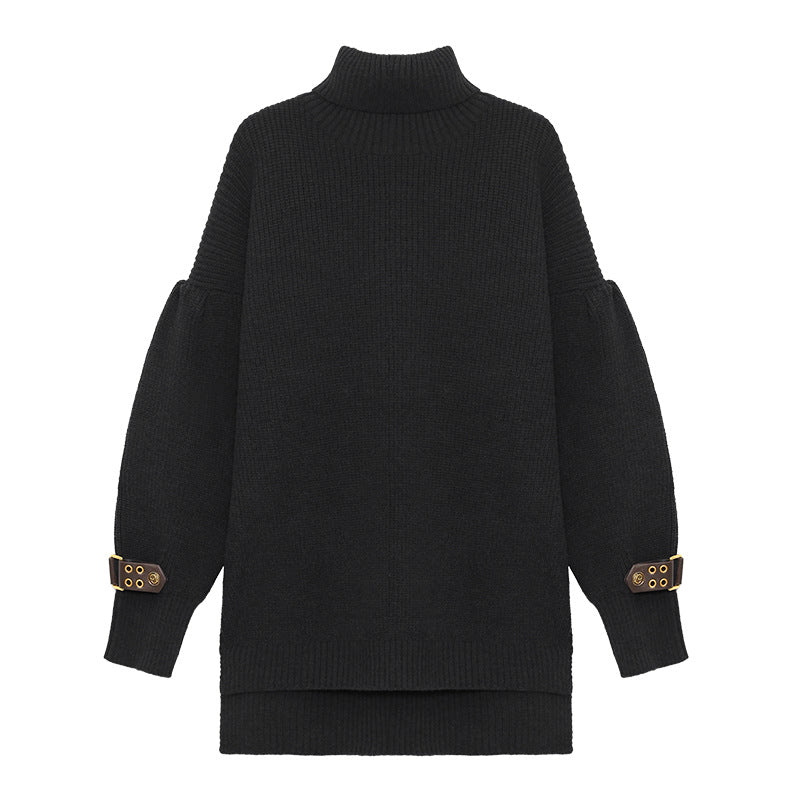 Urban Loose Lantern Sleeve Knit Sweater