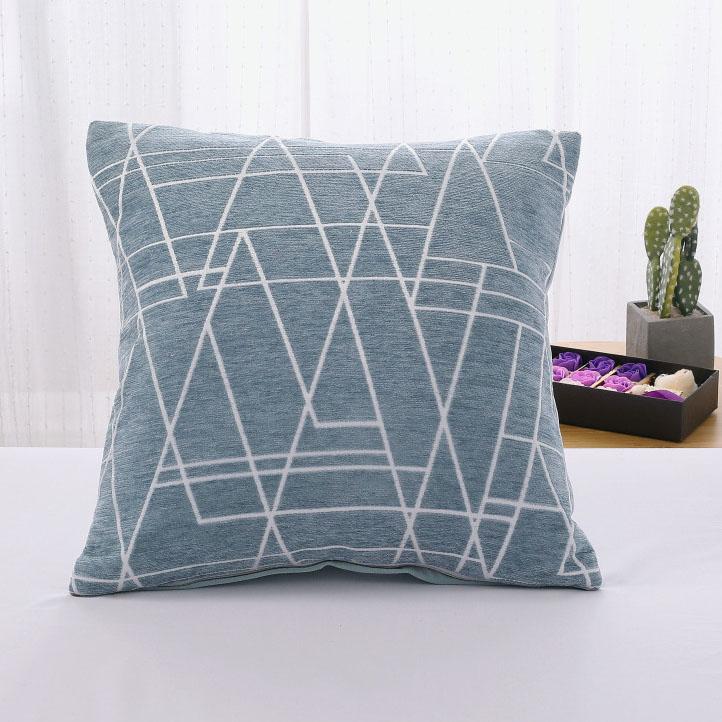 Geometric Line Print Pillowcase