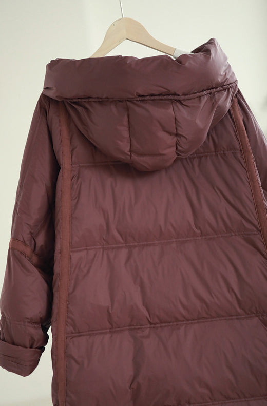 Casual Hooded Loose Down Coat
