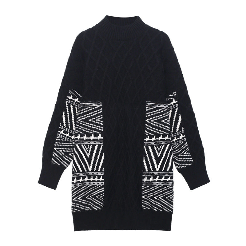 Original Design Loose Striped Sweater