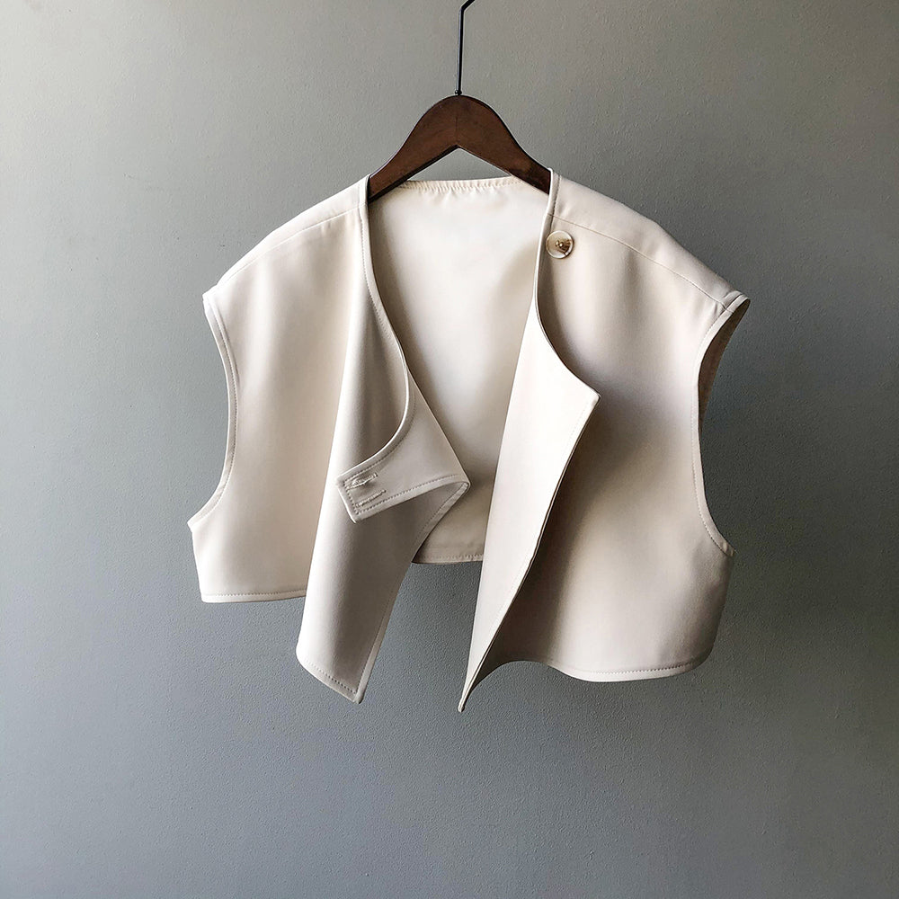 Windbreaker 2-Piece Suit Temperament Loose Belted Jacket