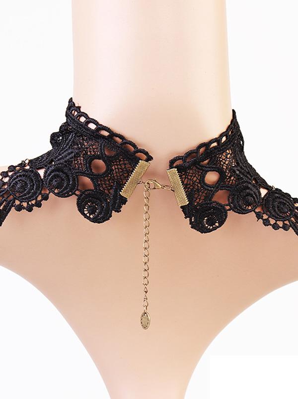 Punk Style Lacy Necklace