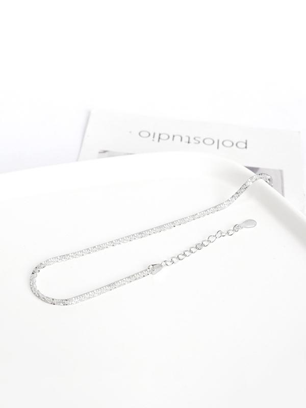 Simple Silvering Bracelet