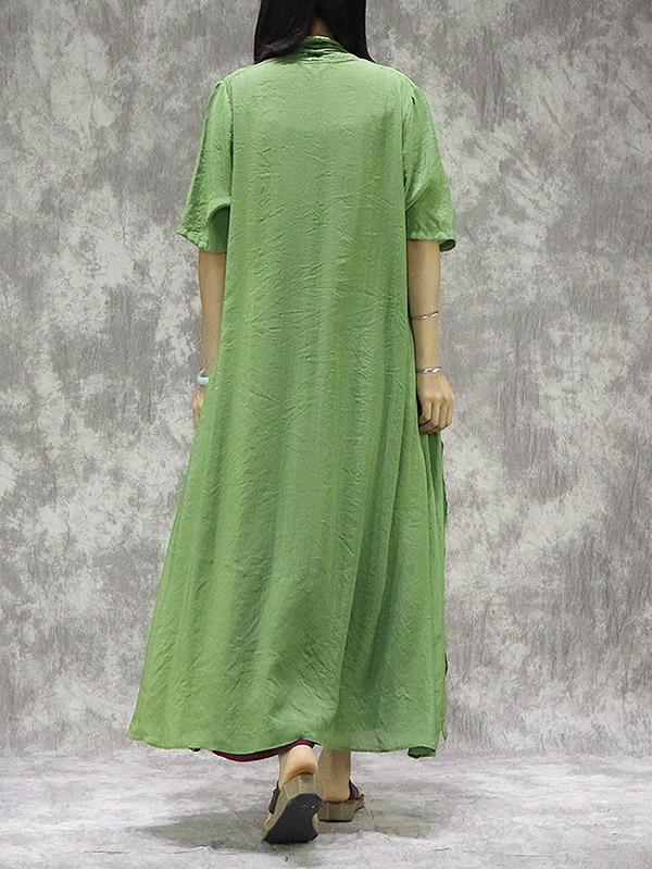 Loose Light Solid Long Cover-Up