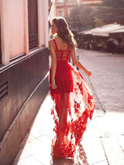 Amirah Maxi Dress In Red