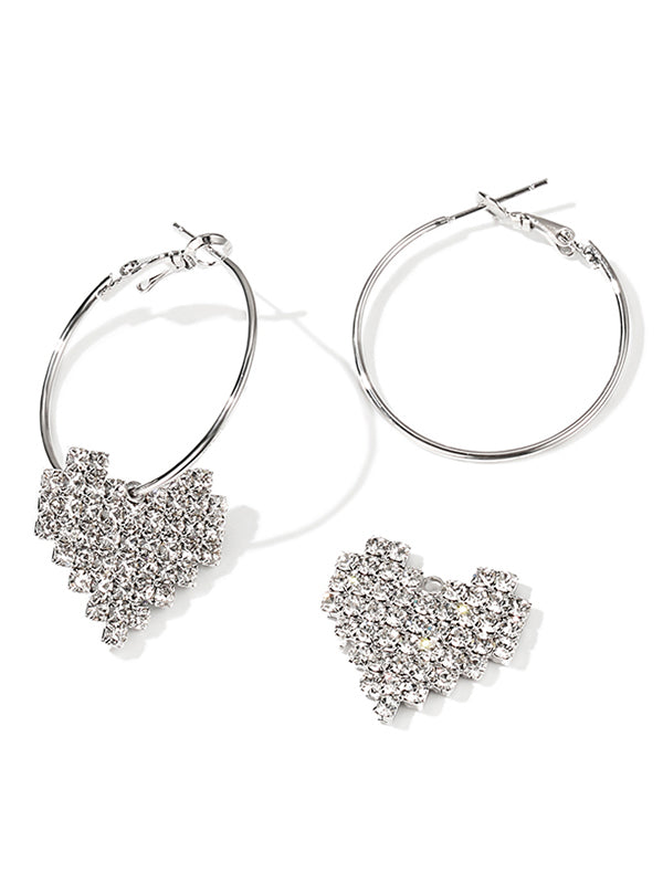 Fashion Personality Heart Shaped Earrings