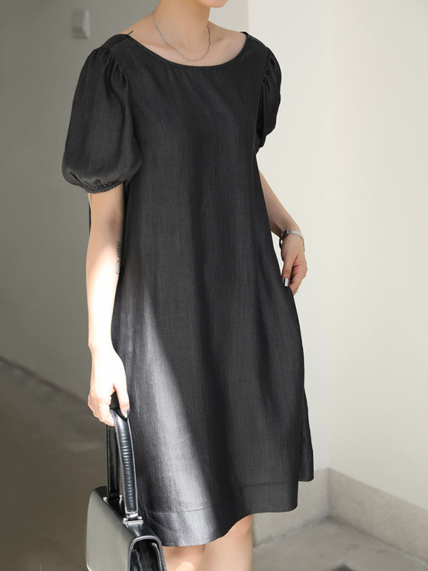 Original Bishop Sleeve Elasticity Waist Dress