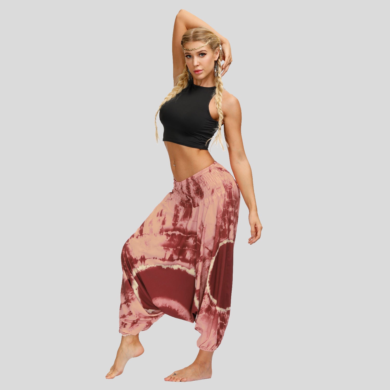Bohemian Printed Loose Casual Pants
