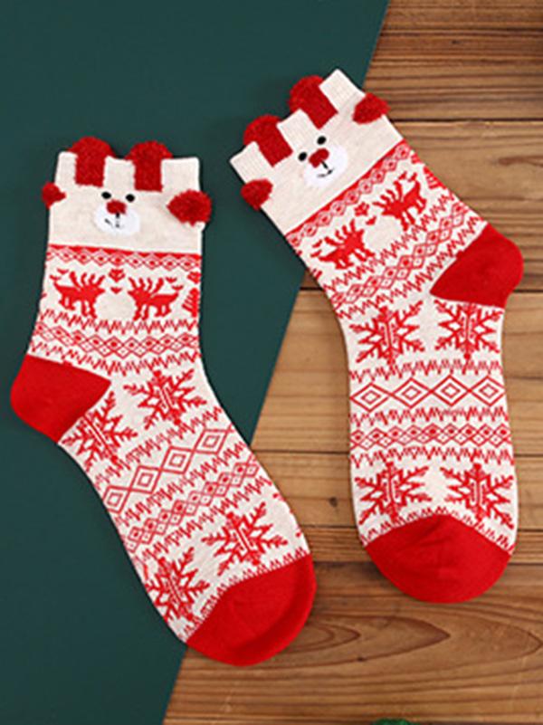 Christmas Elements Warm Thickening Socks