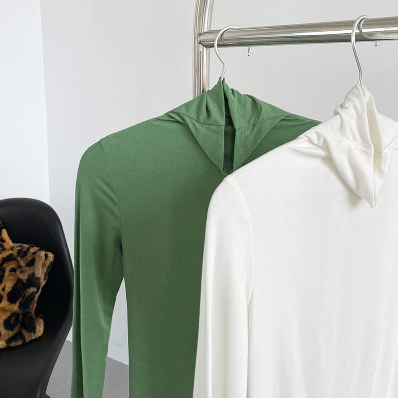Casual Comfortable Turtleneck T-Shirt