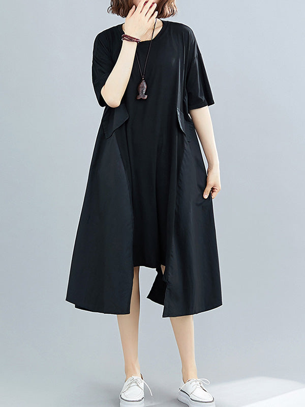 Original Irregularity Split-Joint Dress