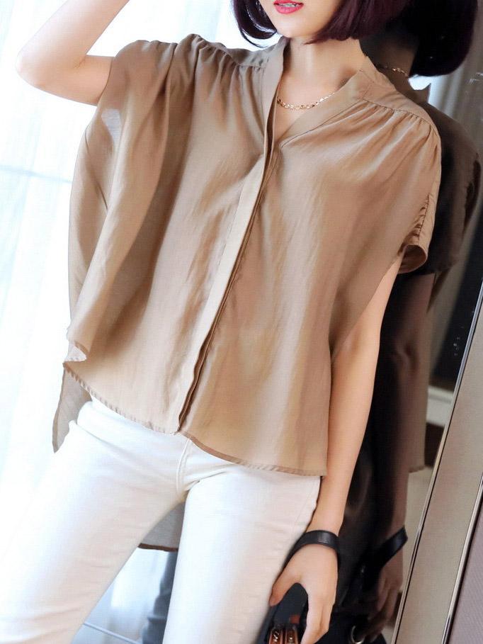 Loose V-Neck Soft Comfortable Cool Shirts