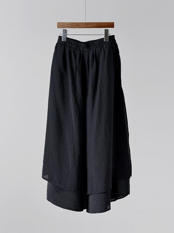 Vintage Solid Wide Leg Culotte