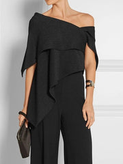 Urban Asymmetric One Shoulder Tunic Top