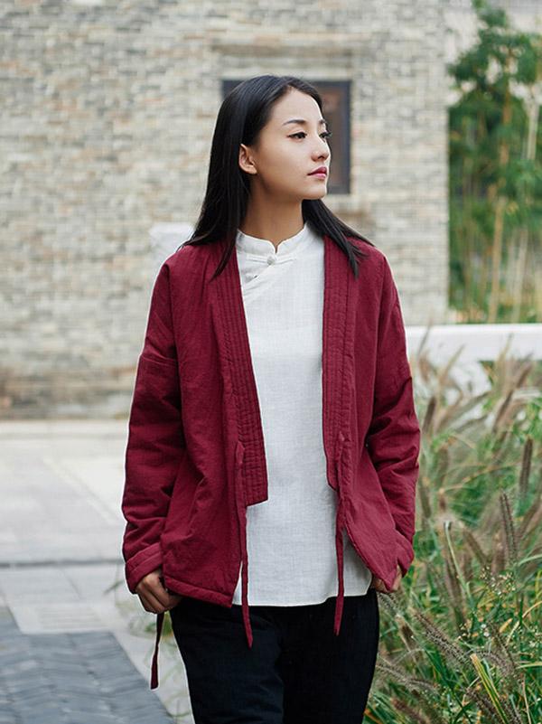 Retro Improved Short Hanfu Coat