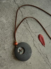 Simple Wood Aerugin Necklace Accessories