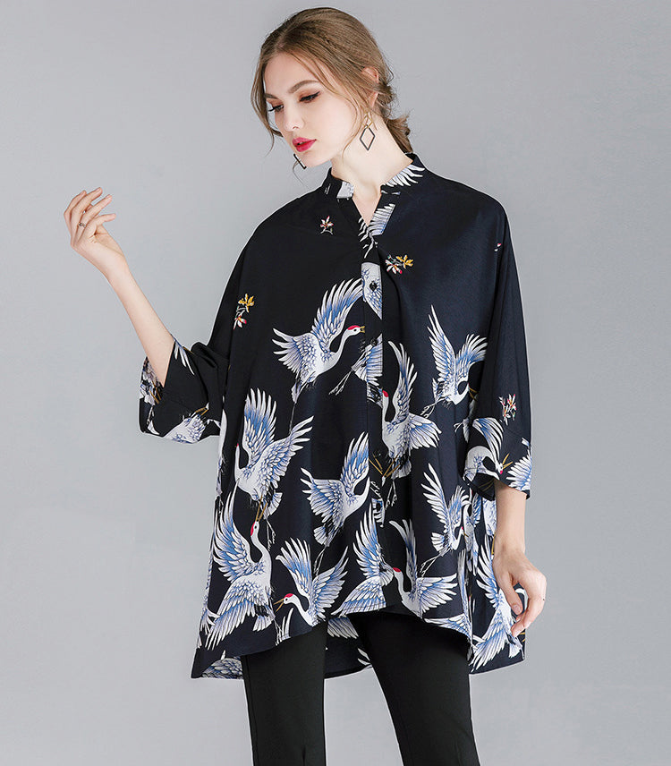 Animal Prints Loose Shirt